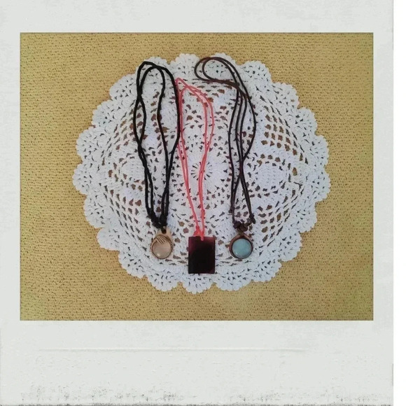 Bohemian Stone Shell Gypsy Mystic Southwestern Festival Choker Necklace Bundle - Picture 1 of 1